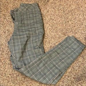 Plaid pants